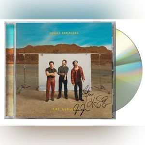 Jonas Brothers SIGNED The Album CD 2023